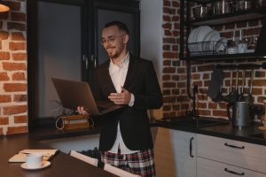 Makes sure to dress for success for your next remote meeting Makes sure to dress for success for your next remote meeting